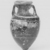  <em>Amphora</em>, 5th century B.C.E. Glass, 2 9/16 x Diam. 1 5/8 in. (6.5 x 4.1 cm). Brooklyn Museum, Purchased with funds given by Robert B. Woodward, 12.42. Creative Commons-BY (Photo: Brooklyn Museum, CUR.12.42_negA_bw.jpg)