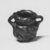 Roman. <em>Two-handled Pot Imitating Stone</em>, 4th-5th century C.E. Glass, 1 9/16 x 1 7/16 x 1 7/8 in. (3.9 x 3.6 x 4.7 cm). Brooklyn Museum, Gift of Aziz Khayat, 12.47. Creative Commons-BY (Photo: Brooklyn Museum, CUR.12.47_negA_bw.jpg)