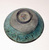  <em>Bowl</em>, 13th century. Ceramic, 3 x 7 3/8 in. (7.6 x 18.7 cm). Brooklyn Museum, Gift of Robert B. Woodward, 12.50. Creative Commons-BY (Photo: Brooklyn Museum, CUR.12.50_bottom.JPG)