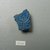  <em>Faience Fragment</em>. Faience Brooklyn Museum, 14.247. Creative Commons-BY (Photo: Brooklyn Museum, CUR.14.247_view01.jpg)