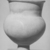  <em>Goblet</em>, ca. 1539-1292 B.C.E. Egyptian alabaster (calcite), 4 1/8 × Diam. 3 1/8 in. (10.5 × 8 cm). Brooklyn Museum, Gift of the Egypt Exploration Fund, 14.611. Creative Commons-BY (Photo: Brooklyn Museum, CUR.14.611_NegID_L840_10_print_bw.jpg)