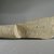  <em>Fragmentary Ushabti</em>, ca. 1539-1292 B.C.E. Limestone, 6 5/16 x 1 7/16 x 1 1/8 in. (16 x 3.7 x 2.9 cm). Brooklyn Museum, Gift of the Egypt Exploration Fund, 14.632. Creative Commons-BY (Photo: Brooklyn Museum, CUR.14.632_view2.jpg)