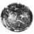 Roman. <em>Mosaic Bowl</em>, 1st century B.C.E.–early 1st century C.E. Glass, 1 3/8 × Diam. 3 1/2 in. (3.5 × 8.9 cm). Brooklyn Museum, Bequest of Robert B. Woodward, 15.262. Creative Commons-BY (Photo: Brooklyn Museum, CUR.15.262_negA_bw.jpg)