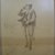 Robert Frederick Blum (American, 1857-1903). <em>Pen Portrait of Blum by Himself</em>, 1880. Pen and ink on paperboard, Sheet: 11 x 8 15/16 in. (27.9 x 22.7 cm). Brooklyn Museum, Gift of Marie Shields Myer, 15.516 (Photo: Brooklyn Museum, CUR.15.516_verso.jpg)