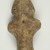 Coptic. <em>Figurine of a Female</em>, 6th-7th century C.E. Terracotta, pigment, 5 1/4 x 3 1/16 x 1 11/16 in. (13.4 x 7.8 x 4.3 cm). Brooklyn Museum, Gift of Evangeline Wilbour Blashfield, Theodora Wilbour, and Victor Wilbour honoring the wishes of their mother, Charlotte Beebe Wilbour, as a memorial to their father, Charles Edwin Wilbour, 16.160. Creative Commons-BY (Photo: Brooklyn Museum (in collaboration with Index of Christian Art, Princeton University), CUR.16.160_view2_ICA.jpg)