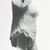  <em>Fragmentary Statuette of a Nude Female</em>, 2nd - 3rd century C.E. Clay, 5 7/8 x 5 x 2 1/16 in. (15 x 12.7 x 5.2 cm). Brooklyn Museum, Gift of Evangeline Wilbour Blashfield, Theodora Wilbour, and Victor Wilbour honoring the wishes of their mother, Charlotte Beebe Wilbour, as a memorial to their father, Charles Edwin Wilbour, 16.215. Creative Commons-BY (Photo: Brooklyn Museum, CUR.16.215_NegB_print_bw.jpg)