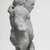  <em>Statuette of a Dancing Male</em>, 2nd-3rd century C.E. Terracotta, 5 1/16 x 3 1/16 x 1 9/16 in. (12.9 x 7.7 x 4 cm). Brooklyn Museum, Gift of Evangeline Wilbour Blashfield, Theodora Wilbour, and Victor Wilbour honoring the wishes of their mother, Charlotte Beebe Wilbour, as a memorial to their father, Charles Edwin Wilbour, 16.219. Creative Commons-BY (Photo: Brooklyn Museum, CUR.16.219_NegB_print_bw.jpg)