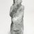  <em>Seated Statuette of Harpocrates</em>, 2nd–4th century C.E. Terracotta, pigment, 3 7/8 x 1 15/16 x 1 1/4 in. (9.8 x 4.9 x 3.2 cm). Brooklyn Museum, Gift of Evangeline Wilbour Blashfield, Theodora Wilbour, and Victor Wilbour honoring the wishes of their mother, Charlotte Beebe Wilbour, as a memorial to their father, Charles Edwin Wilbour, 16.221. Creative Commons-BY (Photo: Brooklyn Museum, CUR.16.221_NegA_print_bw.jpg)