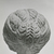  <em>Female Head</em>, 3rd century C.E. Clay, 2 5/16 x 1 15/16 x 2 1/4 in. (6 x 4.9 x 5.7 cm). Brooklyn Museum, Gift of Evangeline Wilbour Blashfield, Theodora Wilbour, and Victor Wilbour honoring the wishes of their mother, Charlotte Beebe Wilbour, as a memorial to their father, Charles Edwin Wilbour, 16.228. Creative Commons-BY (Photo: Brooklyn Museum, CUR.16.228_NegC_print_bw.jpg)