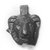 Graeco-Egyptian. <em>Lion Head</em>, 4th-3rd century B.C.E. Bronze, 2 11/16 x 2 1/4 in. (6.9 x 5.7 cm). Brooklyn Museum, Gift of Evangeline Wilbour Blashfield, Theodora Wilbour, and Victor Wilbour honoring the wishes of their mother, Charlotte Beebe Wilbour, as a memorial to their father, Charles Edwin Wilbour, 16.259. Creative Commons-BY (Photo: Brooklyn Museum, CUR.16.259_NegA_print_bw.jpg)