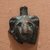 Graeco-Egyptian. <em>Lion Head</em>, 4th-3rd century B.C.E. Bronze, 2 11/16 x 2 1/4 in. (6.9 x 5.7 cm). Brooklyn Museum, Gift of Evangeline Wilbour Blashfield, Theodora Wilbour, and Victor Wilbour honoring the wishes of their mother, Charlotte Beebe Wilbour, as a memorial to their father, Charles Edwin Wilbour, 16.259. Creative Commons-BY (Photo: Brooklyn Museum, CUR.16.259_wwg8.jpg)
