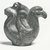 Coptic. <em>Bird</em>, 5th-7th century C.E. (possibly). Terracotta, 2 9/16 × 2 9/16 in. (6.5 × 6.5 cm). Brooklyn Museum, Gift of Evangeline Wilbour Blashfield, Theodora Wilbour, and Victor Wilbour honoring the wishes of their mother, Charlotte Beebe Wilbour, as a memorial to their father, Charles Edwin Wilbour, 16.263. Creative Commons-BY (Photo: Brooklyn Museum, CUR.16.263_NegB_print_bw.jpg)