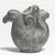 Coptic. <em>Bird</em>, 5th-7th century C.E. (possibly). Terracotta, 2 9/16 × 2 9/16 in. (6.5 × 6.5 cm). Brooklyn Museum, Gift of Evangeline Wilbour Blashfield, Theodora Wilbour, and Victor Wilbour honoring the wishes of their mother, Charlotte Beebe Wilbour, as a memorial to their father, Charles Edwin Wilbour, 16.263. Creative Commons-BY (Photo: Brooklyn Museum, CUR.16.263_NegD_print_bw.jpg)