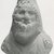  <em>Relief Bust of Serapis</em>, 3rd century C.E. Terracotta, 2 3/4 x 2 1/16 in. (7 x 5.2 cm). Brooklyn Museum, Gift of Evangeline Wilbour Blashfield, Theodora Wilbour, and Victor Wilbour honoring the wishes of their mother, Charlotte Beebe Wilbour, as a memorial to their father, Charles Edwin Wilbour, 16.285. Creative Commons-BY (Photo: Brooklyn Museum, CUR.16.285_NegA_print_bw.jpg)