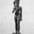  <em>Statuette of the Child Horus</em>, ca. 305-200 B.C.E. Bronze, 5 1/16 x 1 x 2 1/4 in. (12.9 x 2.6 x 5.7 cm). Brooklyn Museum, Gift of Evangeline Wilbour Blashfield, Theodora Wilbour, and Victor Wilbour honoring the wishes of their mother, Charlotte Beebe Wilbour, as a memorial to their father, Charles Edwin Wilbour, 16.319. Creative Commons-BY (Photo: Brooklyn Museum, CUR.16.319_NegA_print_bw.jpg)