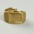 Coptic. <em>Finger Ring with Inscription</em>, 5th-6th century C.E. Gold, Diam. 5/8 in. (1.6 cm). Brooklyn Museum, Gift of Evangeline Wilbour Blashfield, Theodora Wilbour, and Victor Wilbour honoring the wishes of their mother, Charlotte Beebe Wilbour, as a memorial to their father, Charles Edwin Wilbour, 16.320. Creative Commons-BY (Photo: Brooklyn Museum (in collaboration with Index of Christian Art, Princeton University), CUR.16.320_view4_ICA.jpg)
