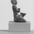  <em>Statuette</em>. Bronze, 1 13/16 x 3/4 in. (4.6 x 1.9 cm). Brooklyn Museum, Gift of Evangeline Wilbour Blashfield, Theodora Wilbour, and Victor Wilbour honoring the wishes of their mother, Charlotte Beebe Wilbour, as a memorial to their father, Charles Edwin Wilbour, 16.357. Creative Commons-BY (Photo: Brooklyn Museum, CUR.16.357_NegB_print_bw.jpg)