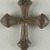 Coptic. <em>Cross</em>, 5th-7th century C.E. Iron, 13/16 × 13/16 in. (2.1 × 2 cm). Brooklyn Museum, Gift of Evangeline Wilbour Blashfield, Theodora Wilbour, and Victor Wilbour honoring the wishes of their mother, Charlotte Beebe Wilbour, as a memorial to their father, Charles Edwin Wilbour, 16.370. Creative Commons-BY (Photo: Brooklyn Museum (in collaboration with Index of Christian Art, Princeton University), CUR.16.370_ICA.jpg)
