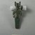  <em>Small Standing Statuette</em>. Bronze, 15/16 x 1 in. (2.5 x 2.5 cm). Brooklyn Museum, Gift of Evangeline Wilbour Blashfield, Theodora Wilbour, and Victor Wilbour honoring the wishes of their mother, Charlotte Beebe Wilbour, as a memorial to their father, Charles Edwin Wilbour, 16.380. Creative Commons-BY (Photo: Brooklyn Museum, CUR.16.380_View2.jpg)