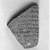  <em>Demotic Ostracon</em>. Terracotta, pigment, 2 7/8 x 3/8 x 3 7/8 in. (7.3 x 1 x 9.9 cm). Brooklyn Museum, Gift of Evangeline Wilbour Blashfield, Theodora Wilbour, and Victor Wilbour honoring the wishes of their mother, Charlotte Beebe Wilbour, as a memorial to their father, Charles Edwin Wilbour, 16.580.255. Creative Commons-BY (Photo: Brooklyn Museum, CUR.16.580.255_NegA_bw.jpg)