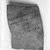  <em>Demotic Ostracon</em>, Year 32 of Augustus. Terracotta, pigment, 3 3/16 x 3/8 x 3 7/8 in. (8.1 x 0.9 x 9.9 cm). Brooklyn Museum, Gift of Evangeline Wilbour Blashfield, Theodora Wilbour, and Victor Wilbour honoring the wishes of their mother, Charlotte Beebe Wilbour, as a memorial to their father, Charles Edwin Wilbour, 16.580.259. Creative Commons-BY (Photo: Brooklyn Museum, CUR.16.580.259_NegA_bw.jpg)