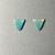  <em>Pair of Necklace Ends or Spacers</em>, ca.1352–1292 B.C.E. Faience, 16.580.46a: 1 × 1 × 3/16 in. (2.5 × 2.5 × 0.4 cm). Brooklyn Museum, Gift of Evangeline Wilbour Blashfield, Theodora Wilbour, and Victor Wilbour honoring the wishes of their mother, Charlotte Beebe Wilbour, as a memorial to their father, Charles Edwin Wilbour, 16.580.46a-b. Creative Commons-BY (Photo: Brooklyn Museum, CUR.16.580.46b_16.580.46a_overall.JPG)