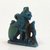  <em>Cat with Kittens as Amulet</em>. Faience, 7/8 x 13/16 in. (2.3 x 2.1 cm). Brooklyn Museum, Gift of Evangeline Wilbour Blashfield, Theodora Wilbour, and Victor Wilbour honoring the wishes of their mother, Charlotte Beebe Wilbour, as a memorial to their father Charles Edwin Wilbour, 16.580.6. Creative Commons-BY (Photo: Brooklyn Museum, CUR.16.580.6_view5.jpg)