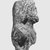 Graeco-Egyptian. <em>Head and Bust of Serapis</em>, 2nd-4th century C.E. (probably). Steatite, 5 11/16 x 4 9/16 x 2 1/2 in. (14.4 x 11.6 x 6.3 cm). Brooklyn Museum, Gift of Evangeline Wilbour Blashfield, Theodora Wilbour, and Victor Wilbour honoring the wishes of their mother, Charlotte Beebe Wilbour, as a memorial to their father, Charles Edwin Wilbour, 16.580.79. Creative Commons-BY (Photo: Brooklyn Museum, CUR.16.580.79_NegD_print_bw.jpg)