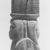  <em>Object Composed of Two Hathor Heads</em>, 664-525 B.C.E., or later. Wood, 5 3/8 x 2 3/8 x 1 5/8 in. (13.6 x 6.1 x 4.1 cm). Brooklyn Museum, Gift of Evangeline Wilbour Blashfield, Theodora Wilbour, and Victor Wilbour honoring the wishes of their mother, Charlotte Beebe Wilbour, as a memorial to their father, Charles Edwin Wilbour, 16.610. Creative Commons-BY (Photo: , CUR.16.610_NegL278_13_print_bw.jpg)