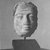  <em>Mask of a Man’s Face</em>, ca. 1352-1332 B.C.E. Terracotta, 4 1/4 x 2 13/16 in. (10.8 x 7.2 cm). Brooklyn Museum, Gift of Evangeline Wilbour Blashfield, Theodora Wilbour, and Victor Wilbour honoring the wishes of their mother, Charlotte Beebe Wilbour, as a memorial to their father, Charles Edwin Wilbour, 16.61. Creative Commons-BY (Photo: Brooklyn Museum, CUR.16.61_NegC_print_bw.jpg)