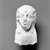  <em>Head and Forepart of Body of Sphinx</em>, 2nd-3rd century C.E. (probably). Limestone, 9 3/16 x 6 1/2 in. (23.3 x 16.5 cm). Brooklyn Museum, Gift of Evangeline Wilbour Blashfield, Theodora Wilbour, and Victor Wilbour honoring the wishes of their mother, Charlotte Beebe Wilbour, as a memorial to their father, Charles Edwin Wilbour, 16.622. Creative Commons-BY (Photo: Brooklyn Museum, CUR.16.622_negA_bw.jpg)
