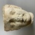 Roman (?). <em>Head of a Faun</em>, 1st-2nd century C.E. Marble, 7 7/8 × 6 7/8 × 6 11/16 in. (20 × 17.5 × 17 cm). Brooklyn Museum, Gift of Evangeline Wilbour Blashfield, Theodora Wilbour, and Victor Wilbour honoring the wishes of their mother, Charlotte Beebe Wilbour, as a memorial to their father, Charles Edwin Wilbour, 16.630. Creative Commons-BY (Photo: Brooklyn Museum, CUR.16.630_view01.jpg)