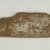 Coptic. <em>Small Fragment</em>. Wood, 2 1/2 x 6 1/2 in. (6.3 x 16.5 cm). Brooklyn Museum, Gift of Evangeline Wilbour Blashfield, Theodora Wilbour, and Victor Wilbour honoring the wishes of their mother, Charlotte Beebe Wilbour, as a memorial to their father, Charles Edwin Wilbour, 16.646. Creative Commons-BY (Photo: Brooklyn Museum (in collaboration with Index of Christian Art, Princeton University), CUR.16.646_view2_ICA.jpg)