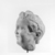  <em>Head of an Eros</em>, 1st-2nd century C.E. Marble, 3 1/4 × 2 9/16 × 2 7/16 in. (8.3 × 6.5 × 6.2 cm). Brooklyn Museum, Gift of Evangeline Wilbour Blashfield, Theodora Wilbour, and Victor Wilbour honoring the wishes of their mother, Charlotte Beebe Wilbour, as a memorial to their father, Charles Edwin Wilbour, 16.653. Creative Commons-BY (Photo: Brooklyn Museum, CUR.16.653_NegB_print_bw.jpg)
