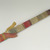 Sioux. <em>Pipe Stem</em>. Catlinite, wood, horsehair, nails, quills, ribbon, 25 x 2 x 1/2 in. Brooklyn Museum, Special Improvement Fund, 1703. Creative Commons-BY (Photo: , CUR.1703_detail01.jpg)
