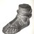 Roman. <em>Colossal Left Foot</em>, 1st-2nd century C.E. Marble, 13 x 7 7/8 x 18 1/2 in. (33 x 20 x 47 cm). Brooklyn Museum, Robert B. Woodward Memorial Fund, 19.170. Creative Commons-BY (Photo: Brooklyn Museum, CUR.19.170_neg31_bw.jpg)