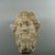 Roman ?. <em>Head</em>. Marble, 5 5/8 x 4 1/16 x 4 in. (14.3 x 10.3 x 10.1 cm). Brooklyn Museum, Robert B. Woodward Memorial Fund, 19.175. Creative Commons-BY (Photo: Brooklyn Museum, CUR.19.175_view1.jpg)