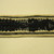 <em>Belt</em>, ca. 1941. Cotton, 2 3/16 × 88 1/2 in. (5.5 × 224.8 cm). Brooklyn Museum, Gift in memory of Arthur W. Clement, 1989.168.60. Creative Commons-BY (Photo: , CUR.1989.168.60_view02.jpg)