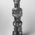 Fang. <em>Reliquary Guardian Figure (Eyema-O-Byeri)</em>, 19th-20th century. Wood, 21 1/2 x 5 1/2 x 7 1/2 in. (? x 14.0 x 19.0 cm). Brooklyn Museum, The Adolph and Esther D. Gottlieb Collection, 1989.51.18. Creative Commons-BY (Photo: Brooklyn Museum, CUR.1989.51.18_print_front_bw.jpg)