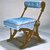 George Jacob Hunzinger (American, born Germany, 1835-1898). <em>Side Chair</em>, Patented March 30, 1869. Walnut, modern upholstery, 28 1/4 x 20 3/4 x 23 in. (71.8 x 52.7 x 58.4 cm). Brooklyn Museum, Gift of Isabel Shults, by exchange, 1989.74. Creative Commons-BY (Photo: Brooklyn Museum, CUR.1989.74.jpg)