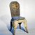  <em>Side Chair</em>, ca. 1880. Wood, silver leaf, polychrome, 34 1/4 x 18 1/2 x 17 1/2 in.  (87 x 47 x 44.5 cm). Brooklyn Museum, Gift of Mr. and Mrs. Bruce M. Newman, 1990.230.10. Creative Commons-BY (Photo: Brooklyn Museum, CUR.1990.230.10.jpg)