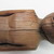  <em>Male Figure</em>, 19th century. Wood, 17 3/4 x 4 1/4 x 3 1/4 in. (45.1 x 10.8 x 8.3 cm). Brooklyn Museum, Gift of Armand and Corice Arman, 1991.169.5. Creative Commons-BY (Photo: , CUR.1991.169.5_detail03.jpg)