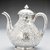 Gorham Manufacturing Company (1865-1961). <em>Teapot</em>, ca. 1894. Silver, 8 x 8 x 5 1/2 in. (20.3 x 20.3 x 14.0 cm). Brooklyn Museum, Bequest of DeLancey Thorn Grant in memory of her mother, Louise Floyd-Jones Thorn, by exchange, 1991.198. Creative Commons-BY (Photo: Brooklyn Museum, CUR.1991.198.jpg)