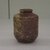 Takahashi Rakusai III (Japanese, 1898-1976). <em>Tea Caddy</em>, second half 20th century. Stoneware with ash glaze: Shigaraki ware, height: 3 3/4 in. Brooklyn Museum, Gift of the Estate of Charles A. Brandon, 1991.74.4. Creative Commons-BY (Photo: Brooklyn Museum, CUR.1991.74.4_overall.jpg)