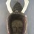 Urhobo. <em>Mask</em>, 20th century. Wood, pigment, beads, 19 3/4 x 6 x 4 3/4 in. (50.2 x 15.2 x 12.1 cm). Brooklyn Museum, Gift of Lee Lorenz, 1992.138.1. Creative Commons-BY (Photo: Brooklyn Museum, CUR.1992.138.1_bottom.jpg)