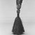 Loma. <em>Janus-faced Staff</em>, early 20th century. Wood, feathers, palm fiber, 30 1/2 x 13 in. (77.5 x 33 cm). Brooklyn Museum, Gift of Blake Robinson, 1992.196.2. Creative Commons-BY (Photo: Brooklyn Museum, CUR.1992.196.2_print_front_bw.jpg)
