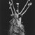 Manding. <em>Men's Society Mask</em>, 19th-20th century. Wood, metal, cowrie shells, mirror, fur, cord, fiber, cloth, feather fragments, 50 in. (127 cm). Brooklyn Museum, Gift of Blake Robinson, 1992.26.6. Creative Commons-BY (Photo: Brooklyn Museum, CUR.1992.26.6_print_bw.jpg)