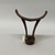 Somali. <em>Headrest</em>, 20th century. Wood, 7 1/4 x 6 1/4 x 2 1/8 in. (8.4 x 16.0 x 7.0 cm). Brooklyn Museum, Gift of The David and Margery Edwards Collection, 1992.67.10. Creative Commons-BY (Photo: Brooklyn Museum, CUR.1992.67.10_overall01.jpeg)