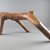 Possibly Borana. <em>Headrest</em>, 20th century. Wood, height: 6 in. (15.2 cm). Brooklyn Museum, Gift of Ernie Wolfe III, 1993.184.4. Creative Commons-BY (Photo: Brooklyn Museum, CUR.1993.184.4_front.jpg)
