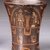 Inca. <em>Kero Cup</em>, late 16th-17th century. Wood with pigment inlay, 8 x 6 1/4in. (20.3 x 15.9cm). Brooklyn Museum, A. Augustus Healy Fund, 1993.2. Creative Commons-BY (Photo: Brooklyn Museum, CUR.1993.2.jpg)